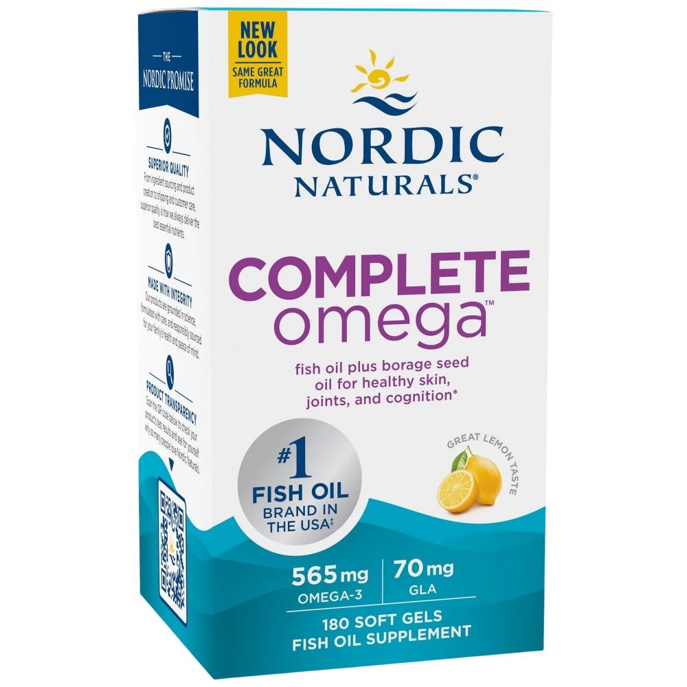 Complete Omega 565 mg - 180 Гел капсули