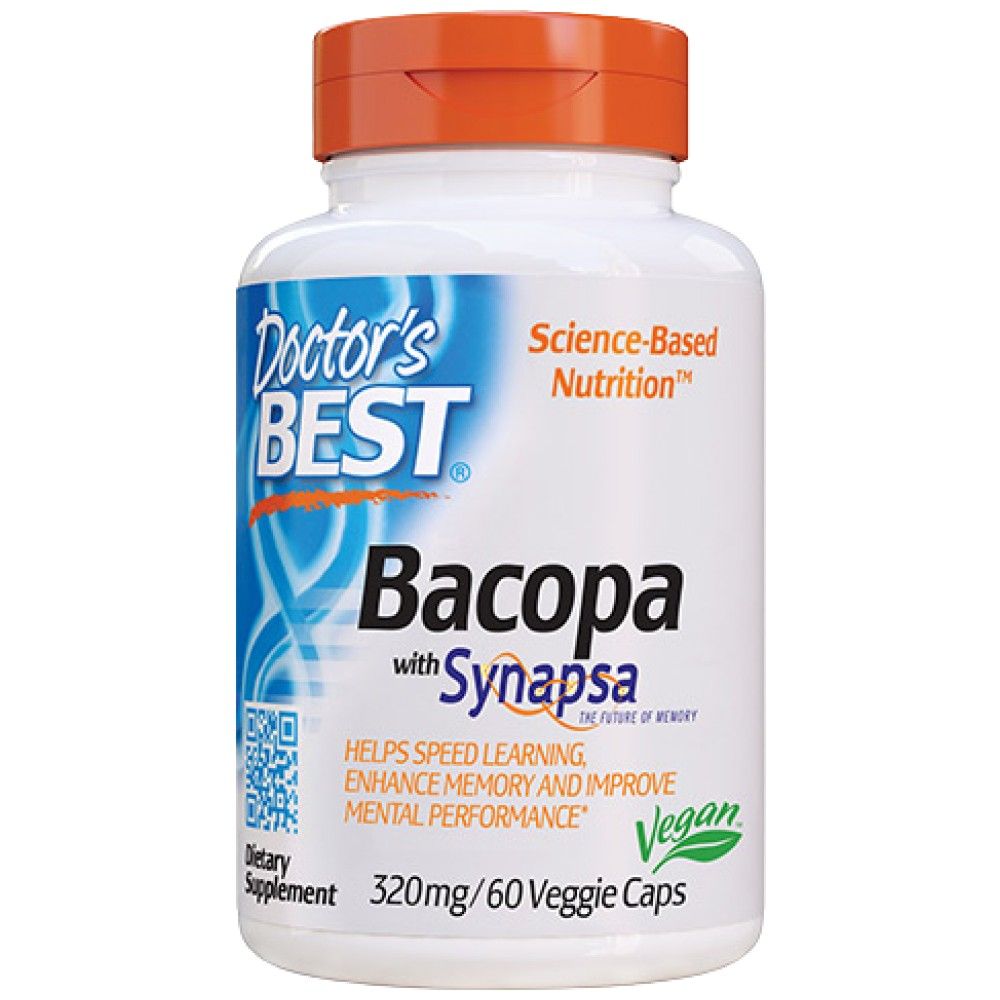 Bacopa z Synapsa 320 mg - 60 kapsułek