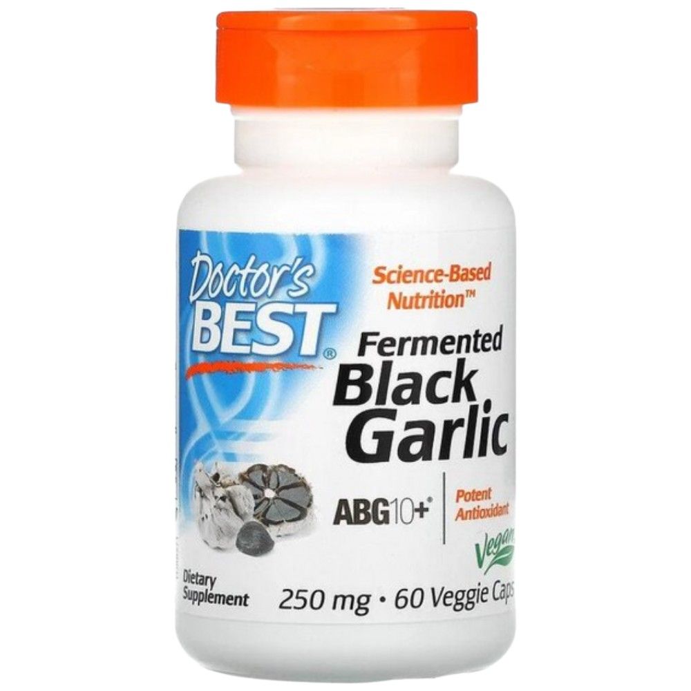 Best Fermented Black Garlic - 60 capsules