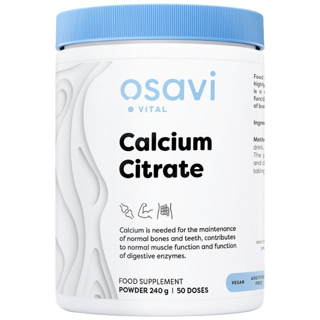 Calcium Citrate Powder - 240 грама - Feel You