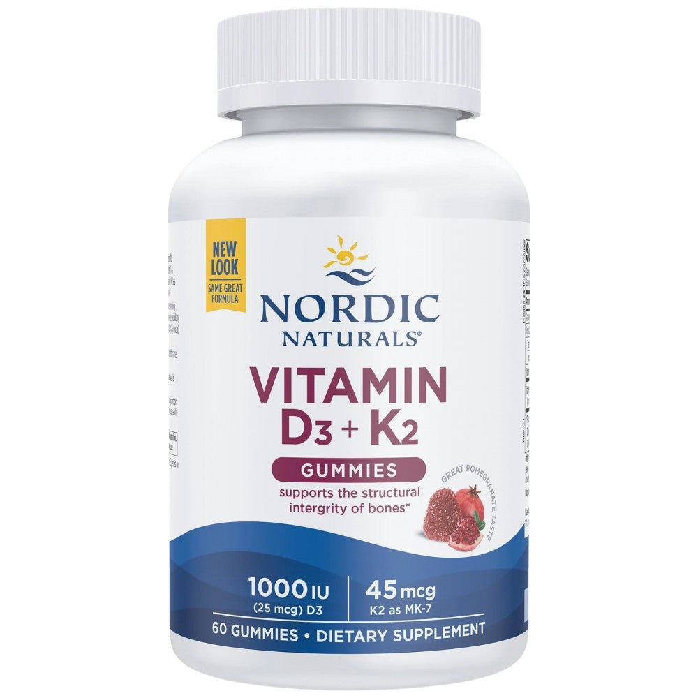 Vitamin D3 1000 IU + K2 45 mcg | Gummies - 60 желирани бонбони