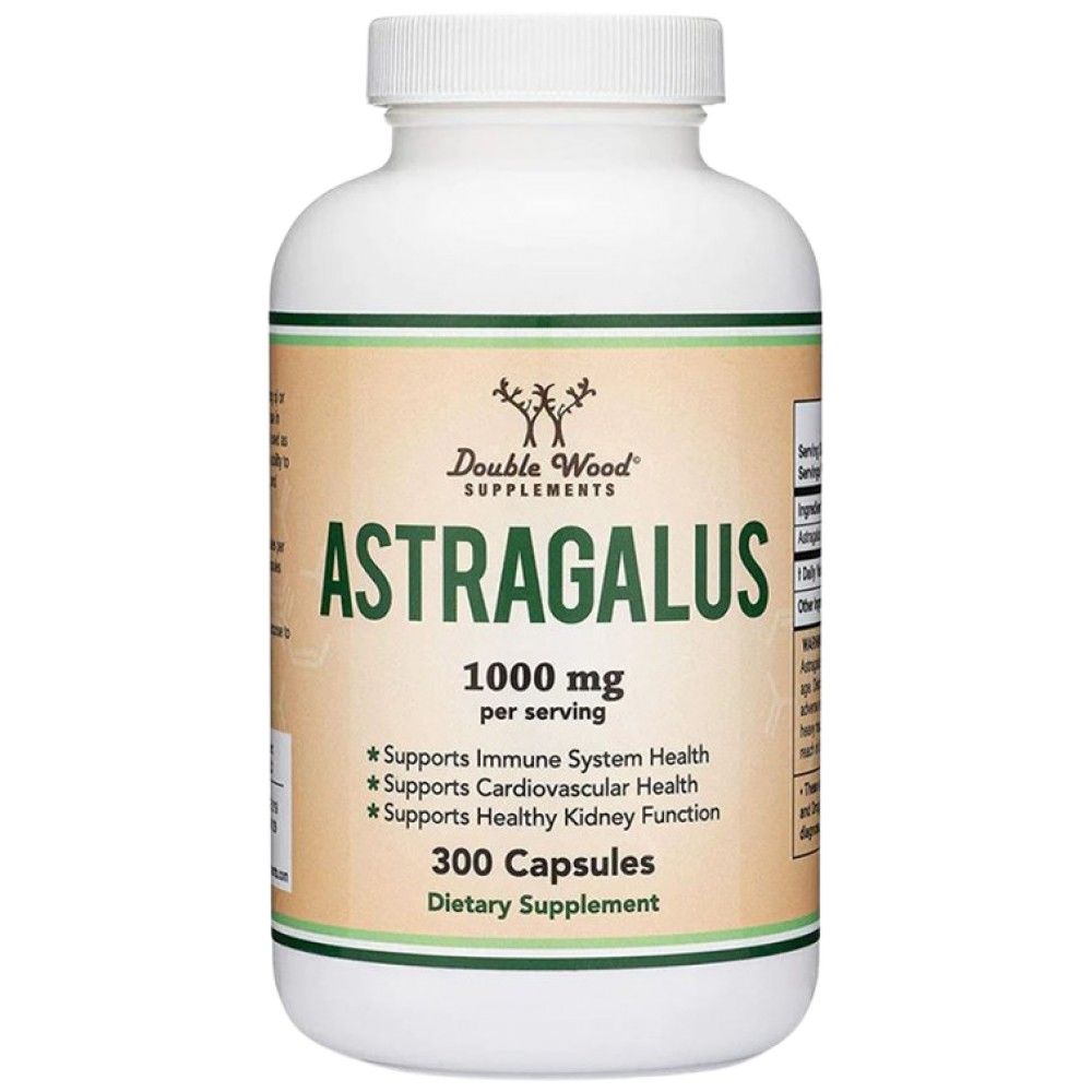 Astragalus 1000 mg - 300 kapsulės