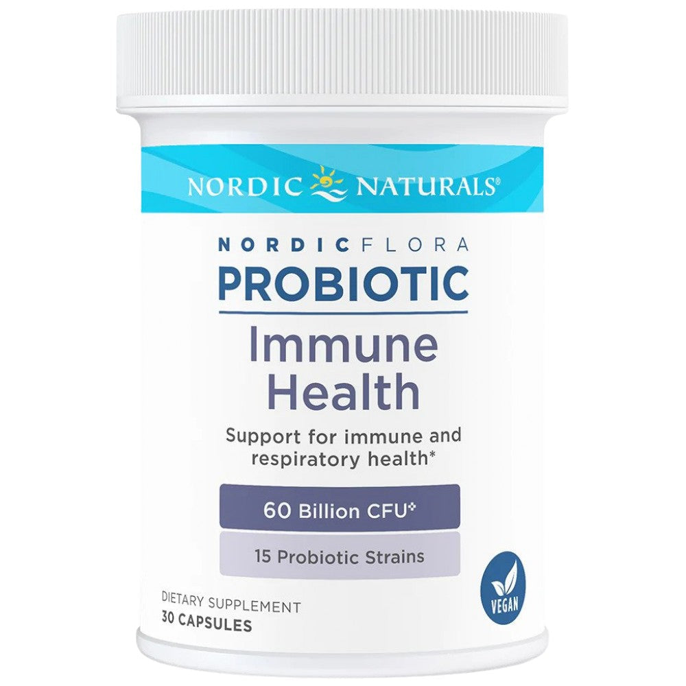 Nordic Flora Probiotic Immune Health | 60 Billion Active Cells - 30 capsules