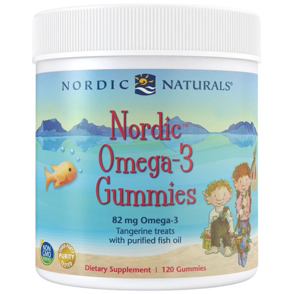 Nordische Omega -3 Gummies 82 mg - 120 Jelly Candy