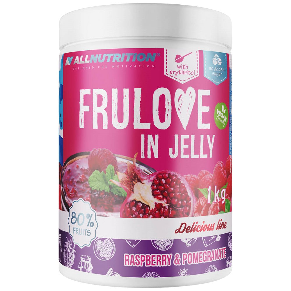 Frulove želė | Aviečių ir granatų - 1000 gramų