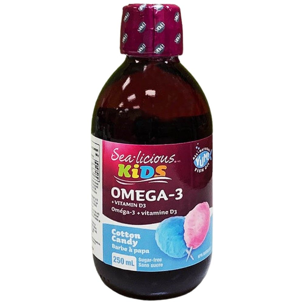 Sea-Licious® Kids Omega-3 1500 mg | + Vitamin D3 400 IU - 250 мл