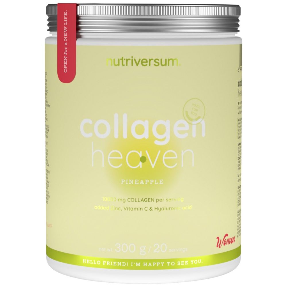 Collagen Heaven | Added Zinc, Vitamin C and Hyaluronic Acid - 300 grams