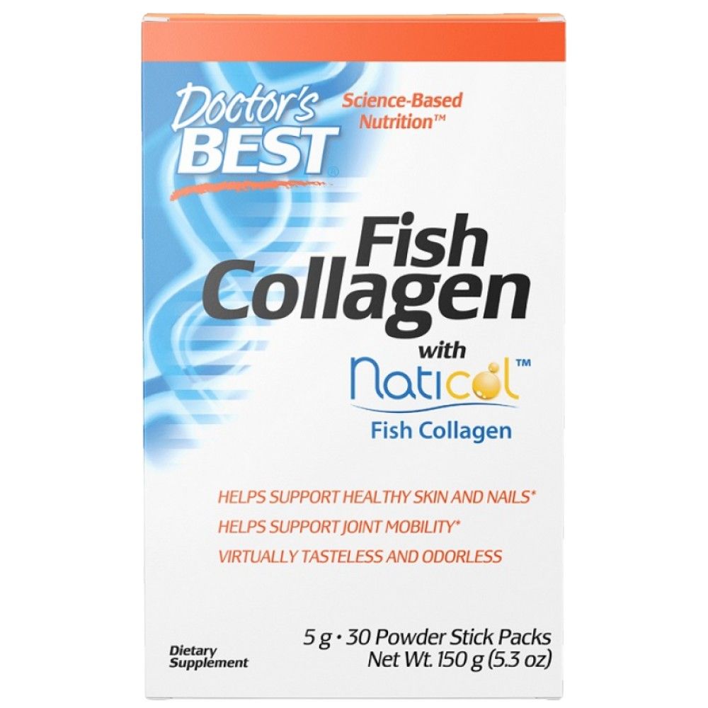 Beschte Fish Collagen | Mat Naticol - 30 Packagen