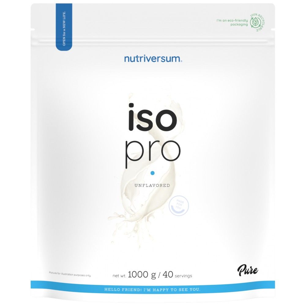 ISO Pro Pure Whey | Izolați cu sistemul n -zime - 1000 de grame