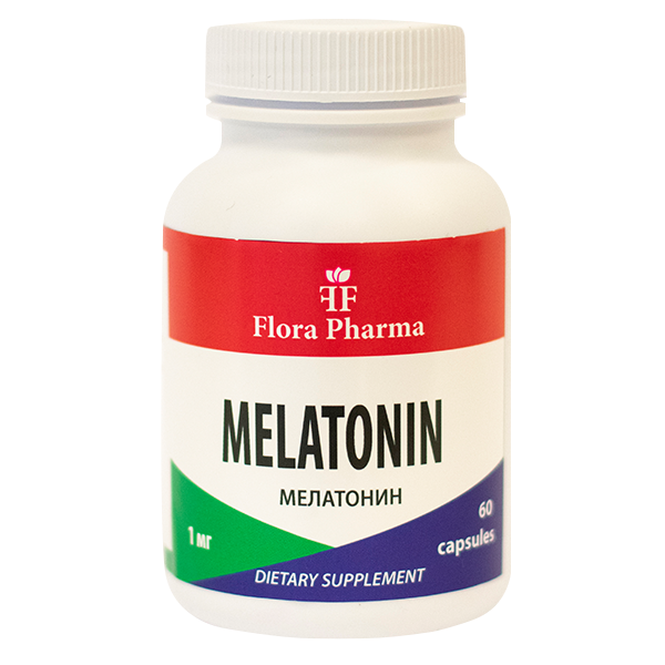 Melatonin 1 mg / 60 tobolek, 60 dávek / flora farmace