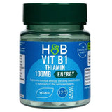 Vitamina B1 (vitamina B1) 100mg 120 tabletas Holanda y Barrett
