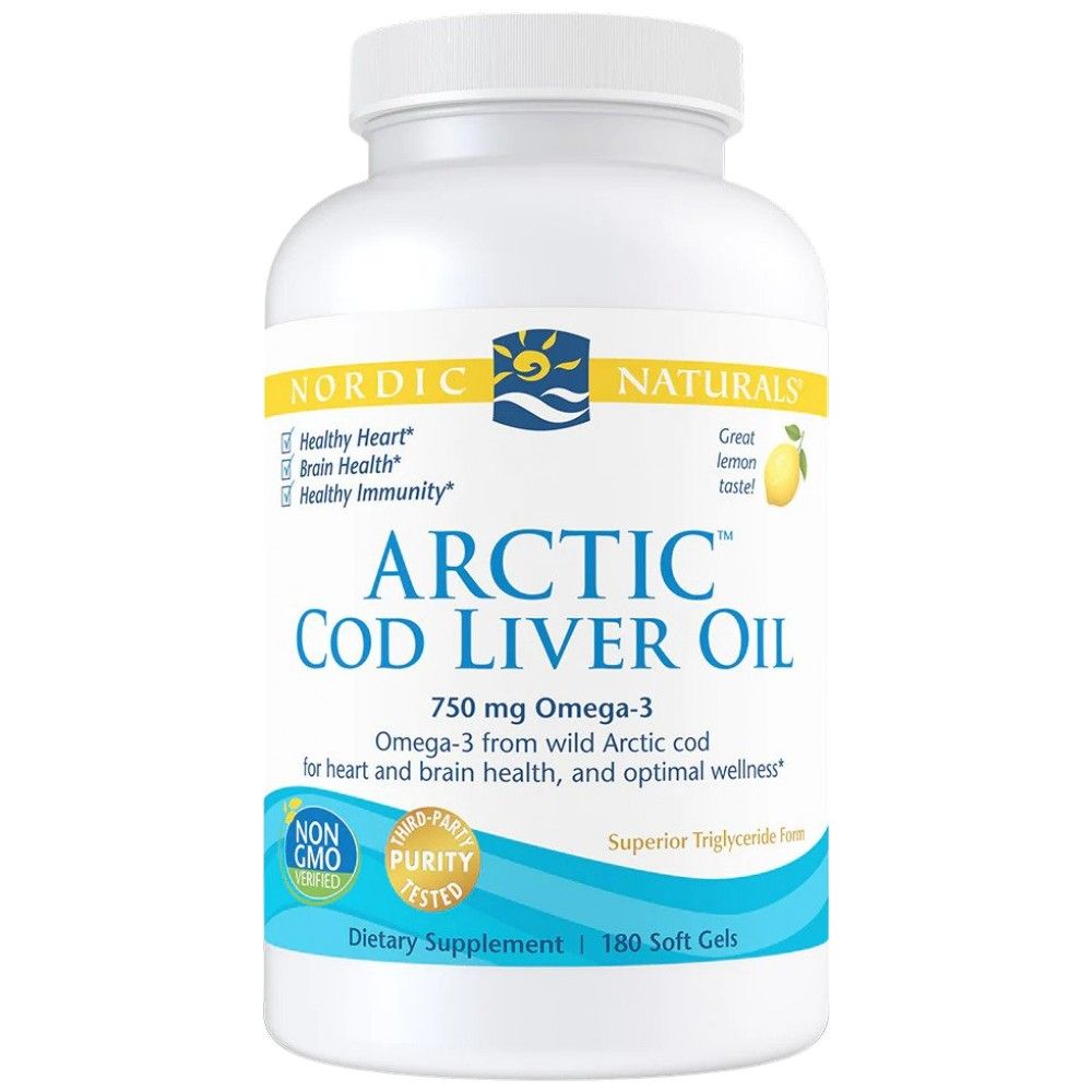 Arctic Cod Liver Oil 750 mg - 180 Гел капсули