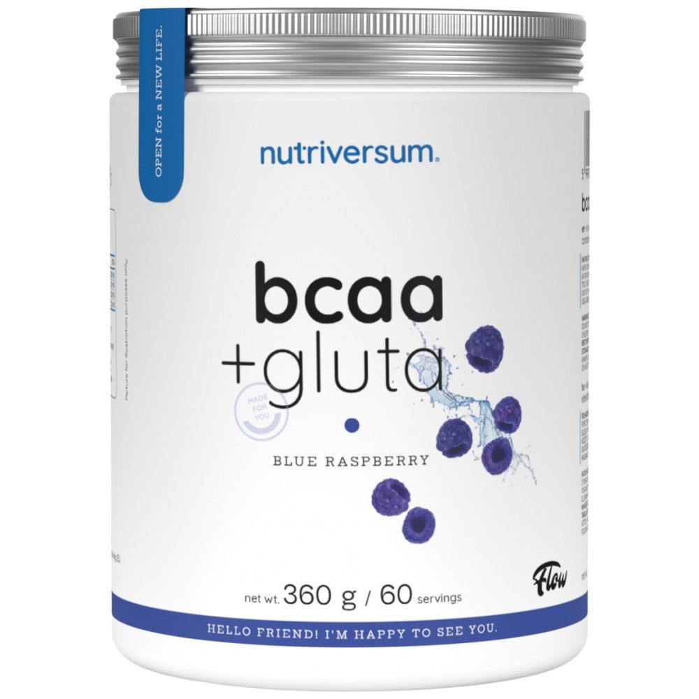 BCAA + GLUTA in polvere | Flusso - 360 grammi