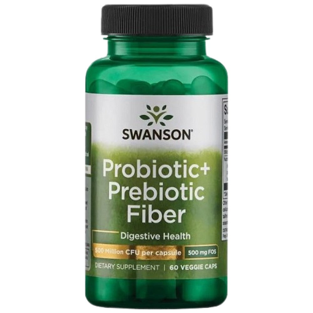 Probiotic+ Prebiotic Fiber 60 capsules