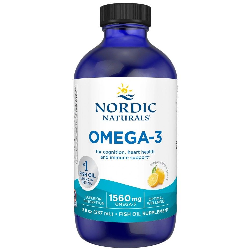 Ômega -3 líquido 1560 mg - 237 ml