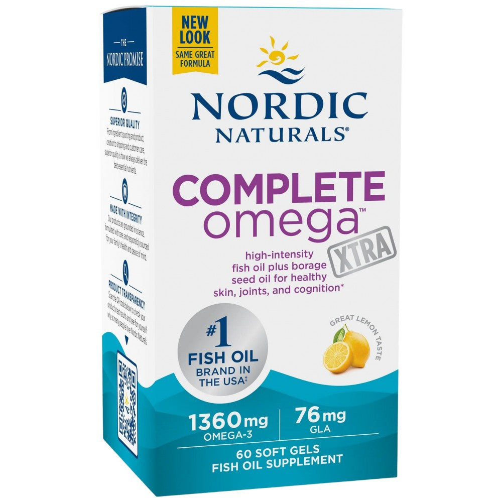 Complete Omega Xtra 1360 mg - 60 gel capsules