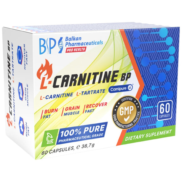 L-Carnitine BP | Carnipure® - 60 капсули - Feel You