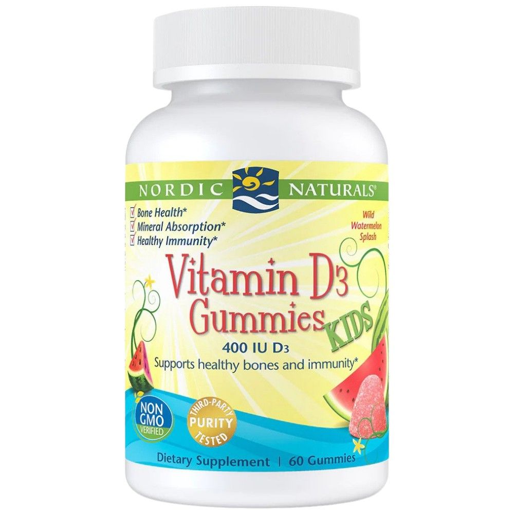 Vitamin D3 Gummies Kids 400 iu - 60 Jelly Candy