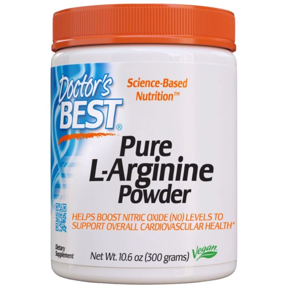 Meilleure poudre de l-arginine pure - 300 grammes