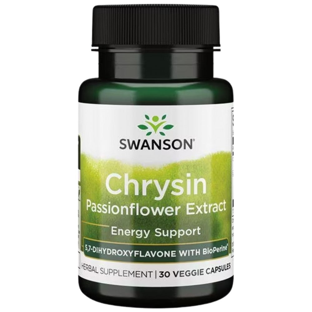 Chrysin | With Passionflower Extract - 30 капсули