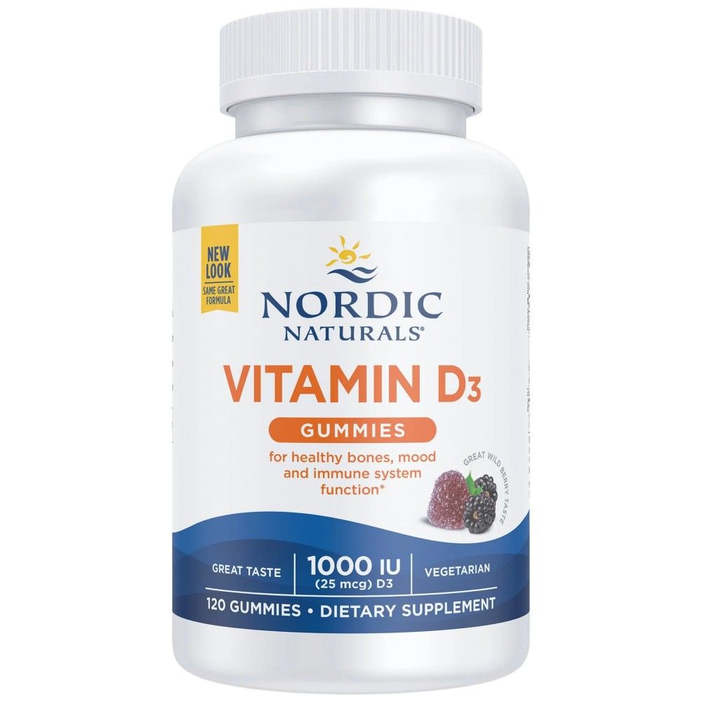 Vitamina D3 Gummies 1000 UI - 120 Jelly Candy