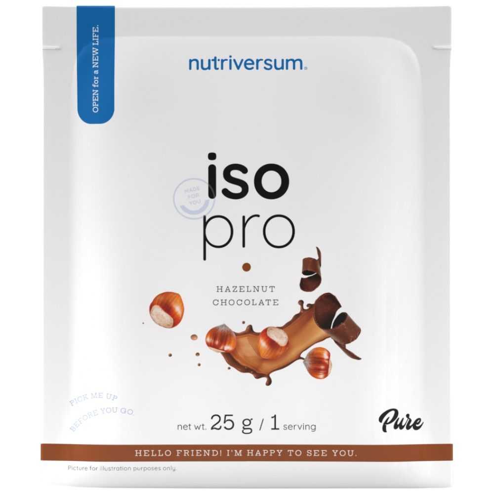 ISO Pro Pure Whey | Izolowanie z układem n -zyme - 25 gramów