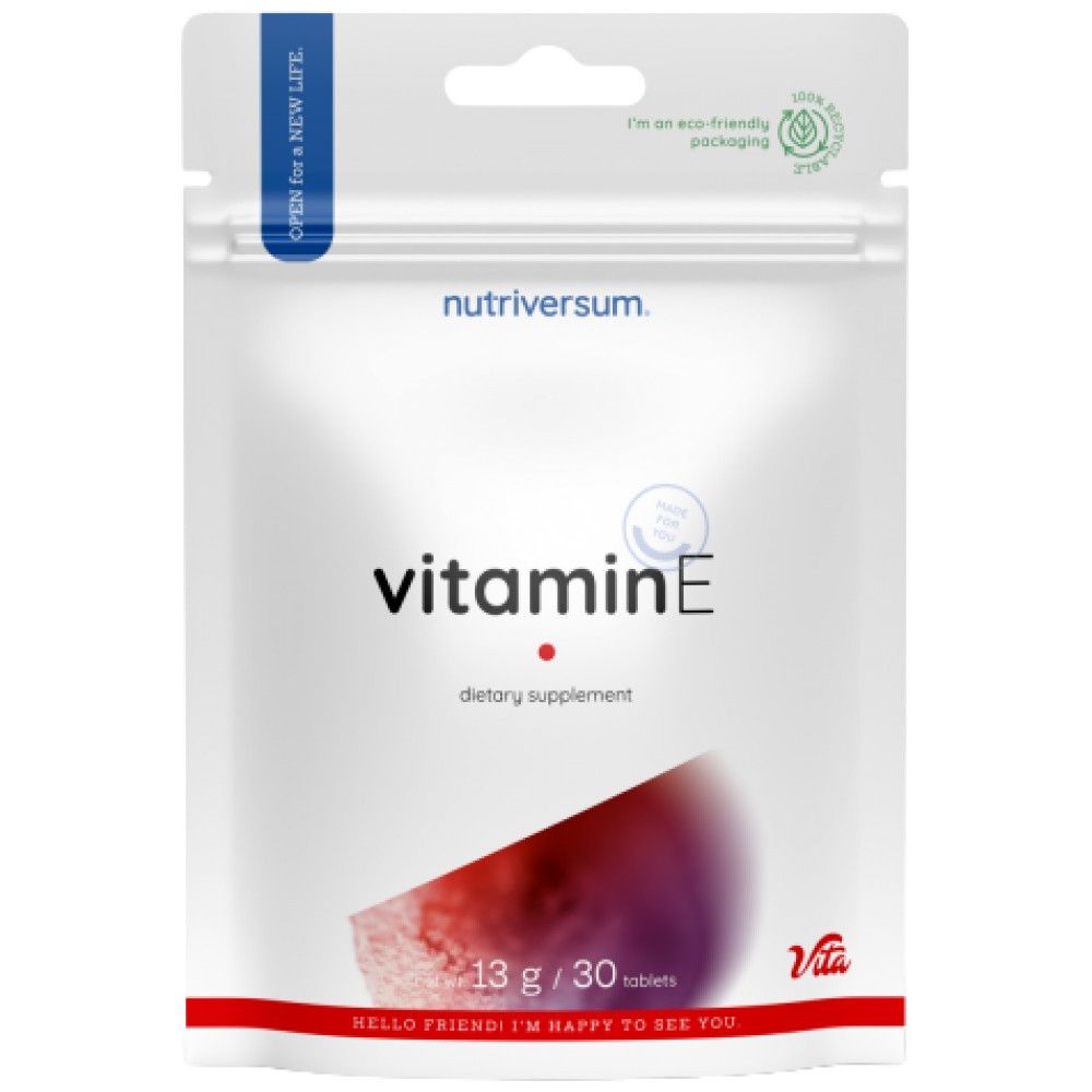 Vitamina E 60 mg - 30 tablete