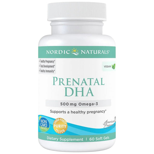 Vegan Prenatal DHA - 60 Гел капсули - Feel You