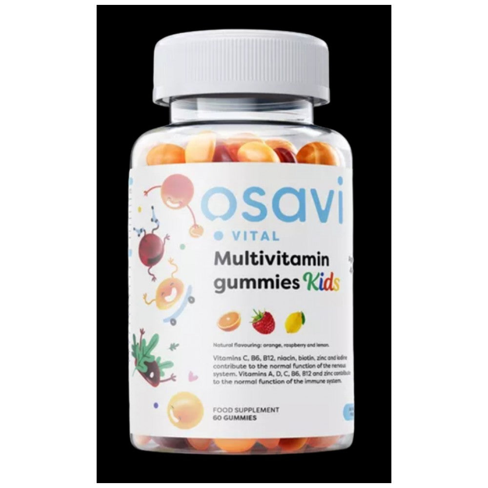 Multivitamin Gummies Kids | Sugar Free - 60 желирани бонбони - Feel You