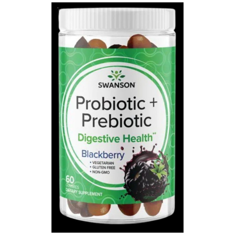 Probiotic + Prebiotic Gummies - 60 Jelly Candy