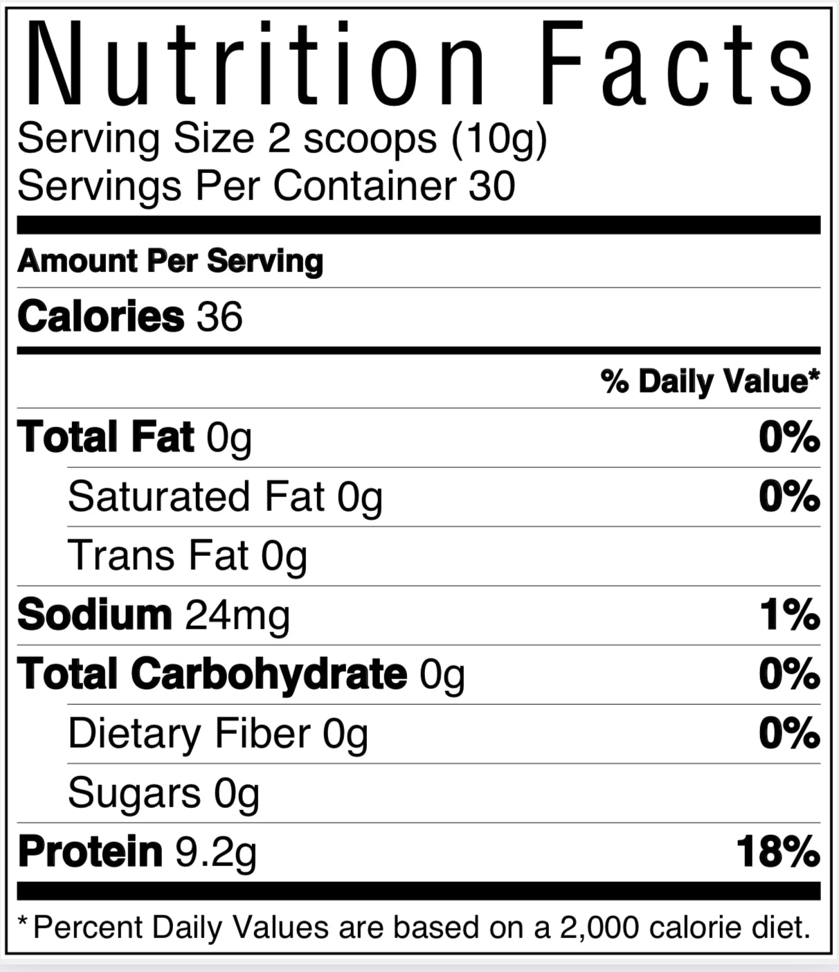 Fish Collagen 10,000 mg in powder 300 g - Pure Fish Collagen 300g