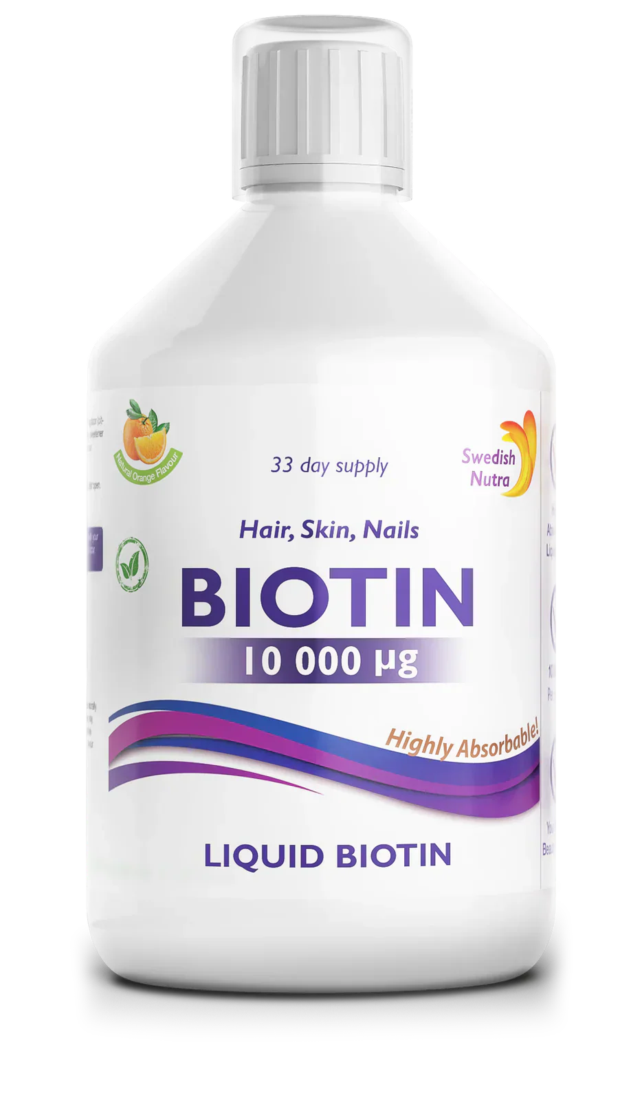 Liquid Biotin 10,000 mcg x 500 ml