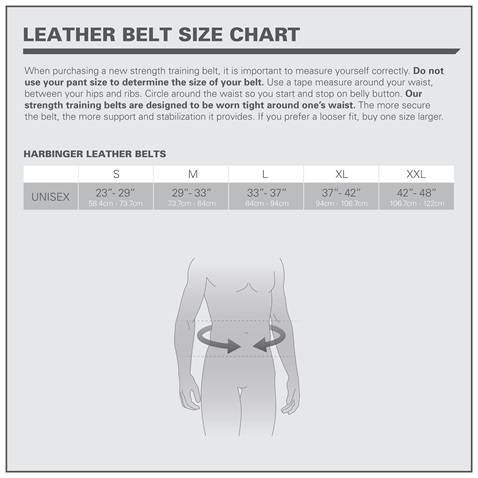Training leather belt / 10 cm width