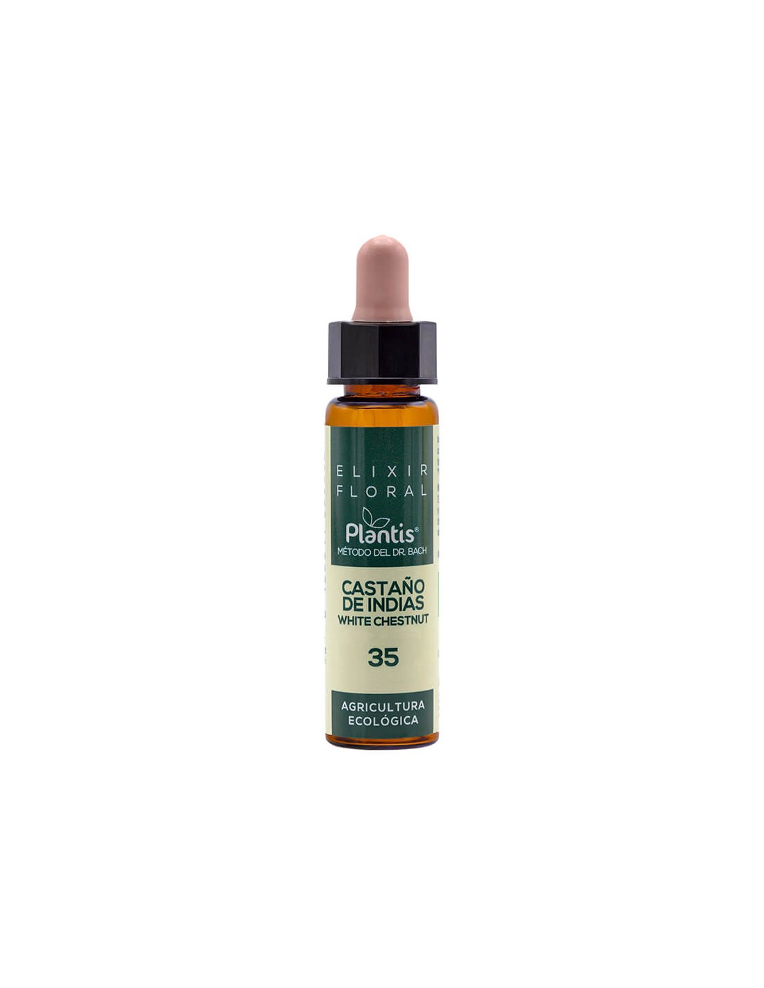 Faarf Elixir vu Päerdskëscht - am Fall vun opdrénglecher Gedanken - Drëpsen vum Dr Bach Method, 10 ml