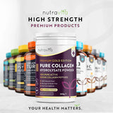 100% Pure Bovine Collagen Powder 20000 mg Peptan® 500 g, (25 / 50 doses)