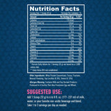 100% All Natural Whey Protein / Natural Cacao - 0.454 kg