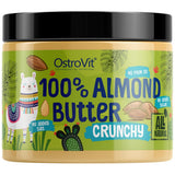 100% Almond Butter Crunchy 500 grams