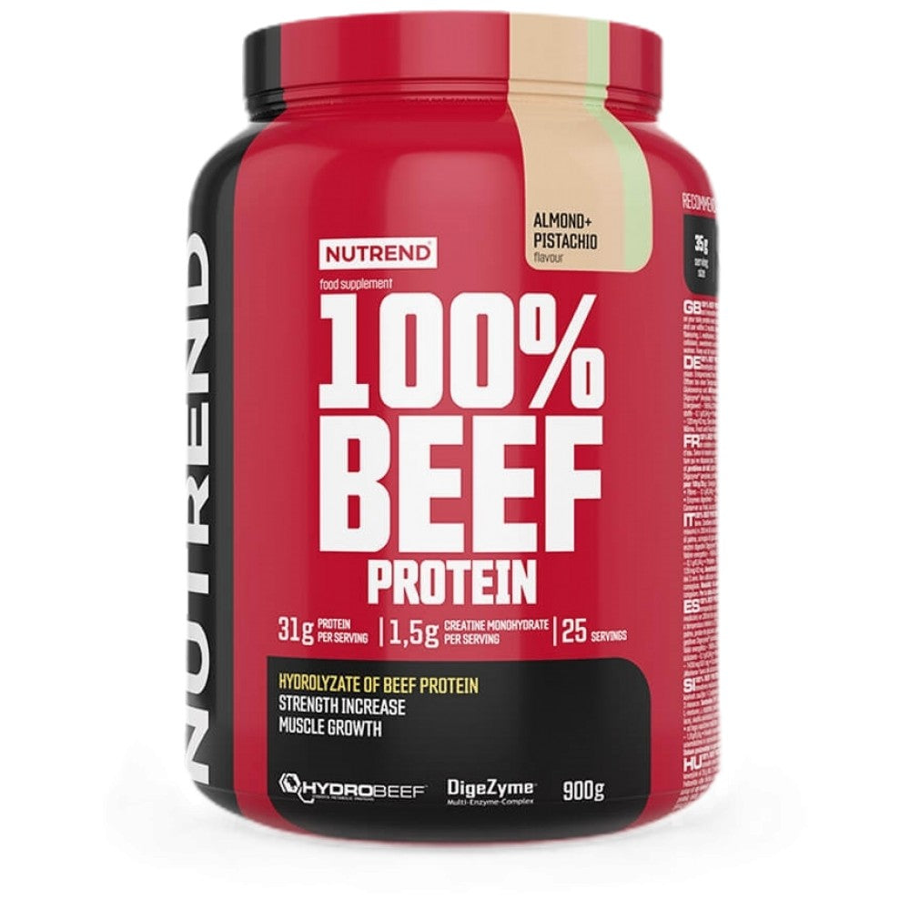 100% Rëndfleesch Protein - 900 Gramm