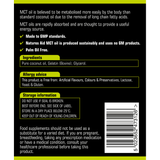 Mëttlere -chain Kokosnoss Ueleg Triglyceriden (100% MCT MCC) 1200mg 1200mg 1200mfaid Kapselen