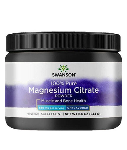 100% Pure Magnesium Citrate Powder - 227 grams