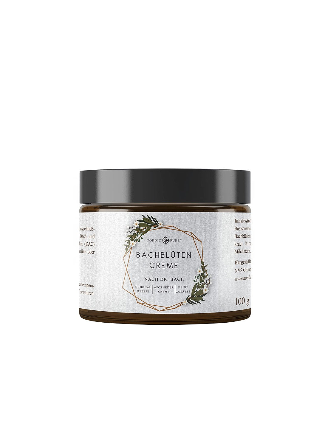 Cream with flower essences - According to the method of Dr. Bach, 100 g