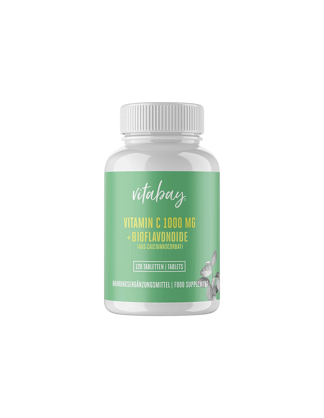 Silná imunita, zdravé kosti a zuby - vitamín C 1000 mg + bioflavonoidy, 120 tabletů