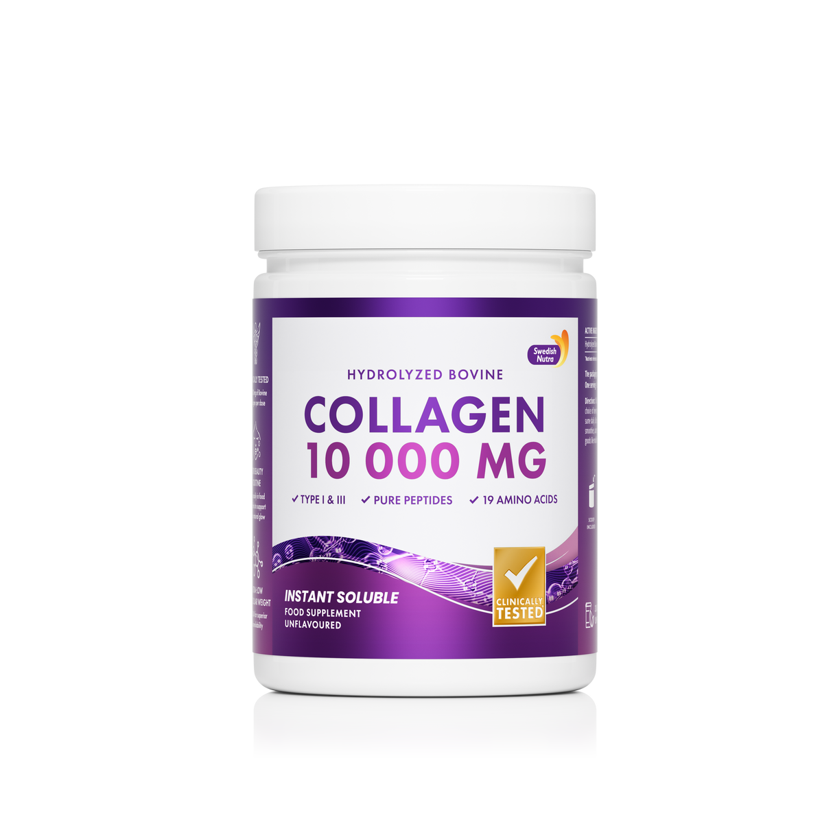 Beef collagen powder 10000 mg Pure Peptide 300 g