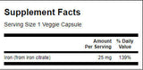 Iron Citrate 25 mg - 60 капсули - Feel You