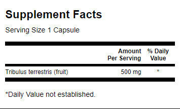 Full-Spectrum Tribulus Fruit 500 mg - 90 капсули - Feel You