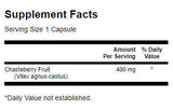 Chasteberry Fruit 400mg. / 120 Caps - 0 - Feel You