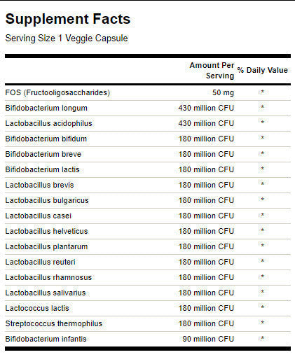 Dr. Stephen Langer's Ultimate 16 Strain Probiotic with FOS - 60 капсули - Feel You