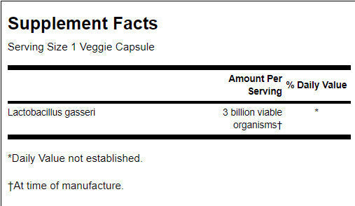 Lactobacillus Gasseri 3 Billion CFU - 60 капсули - Feel You