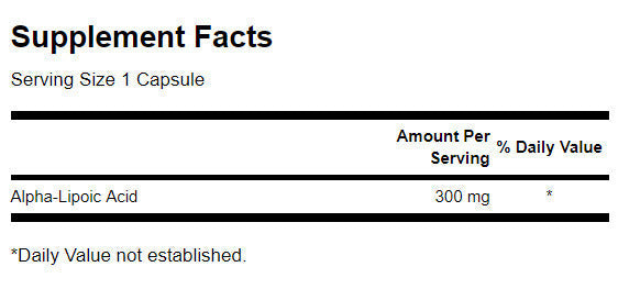 Alpha Lipoic Acid 300 mg - 120 капсули - Feel You