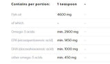 Super Omega flësseg 2900 mg - 500 ml